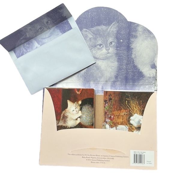 Cats in Art: A Delightful Box of High-Quality Fine Art Notecards Cards - Picture 3 of 11